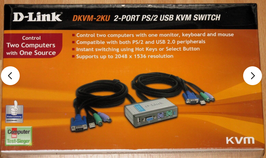 DLINK DKVM-2KU Controller