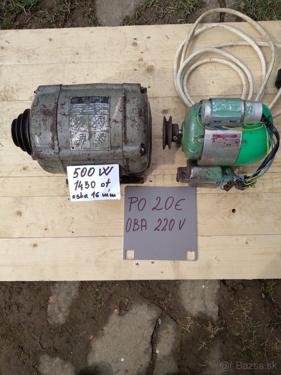 Elektromotory 550w 1450 ot