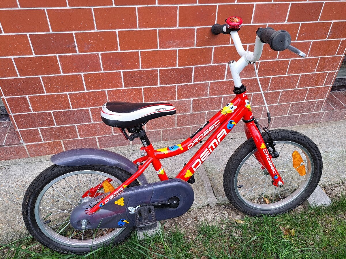 Detský bicykel  veľkosť 16"