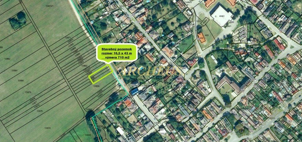 Stavebný pozemok so stavebným povolením Borský Svätý Jur