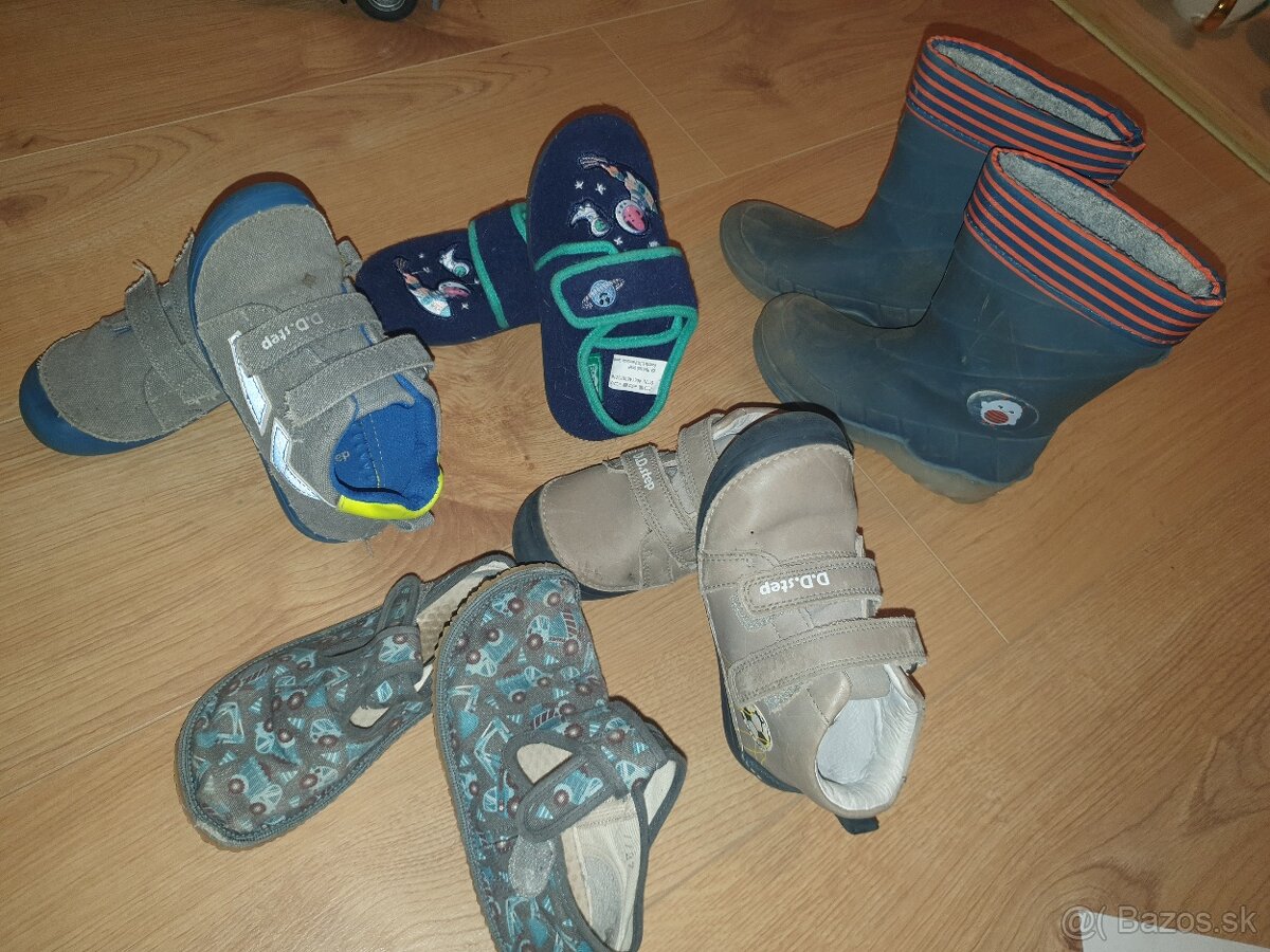 Topanky 26-27 DD Step aj ine