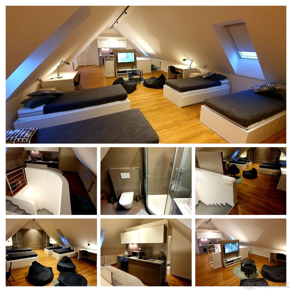 Amnis-Student House-Podkrovie pre 4 študentky