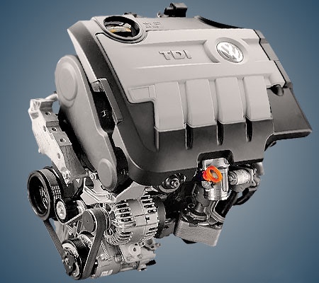 Motor vw škoda cbab 2.0tdi kompletní