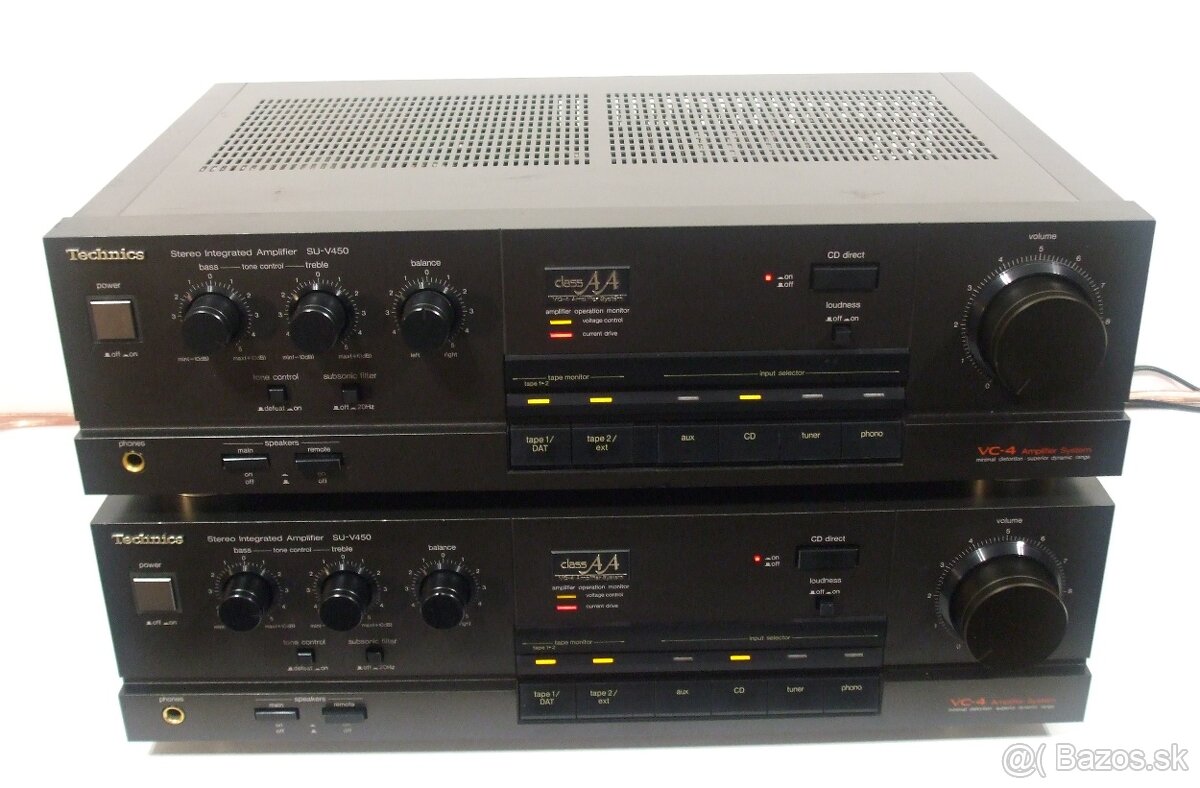 Uzasny 450W zosilnovac TECHNICS SU-V450 ClassAA, JAPAN, AZ48