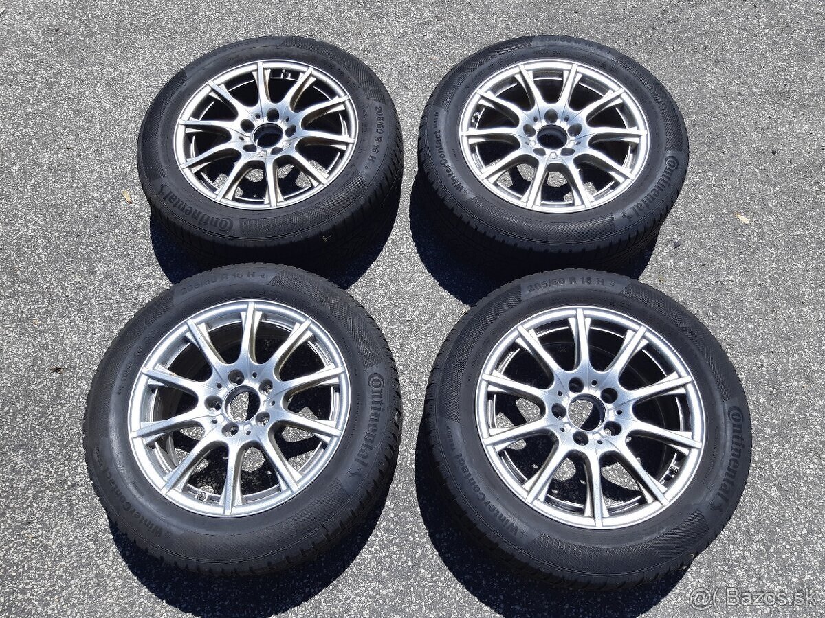 23.	Mercedes C Alu disky 205/60 R16
