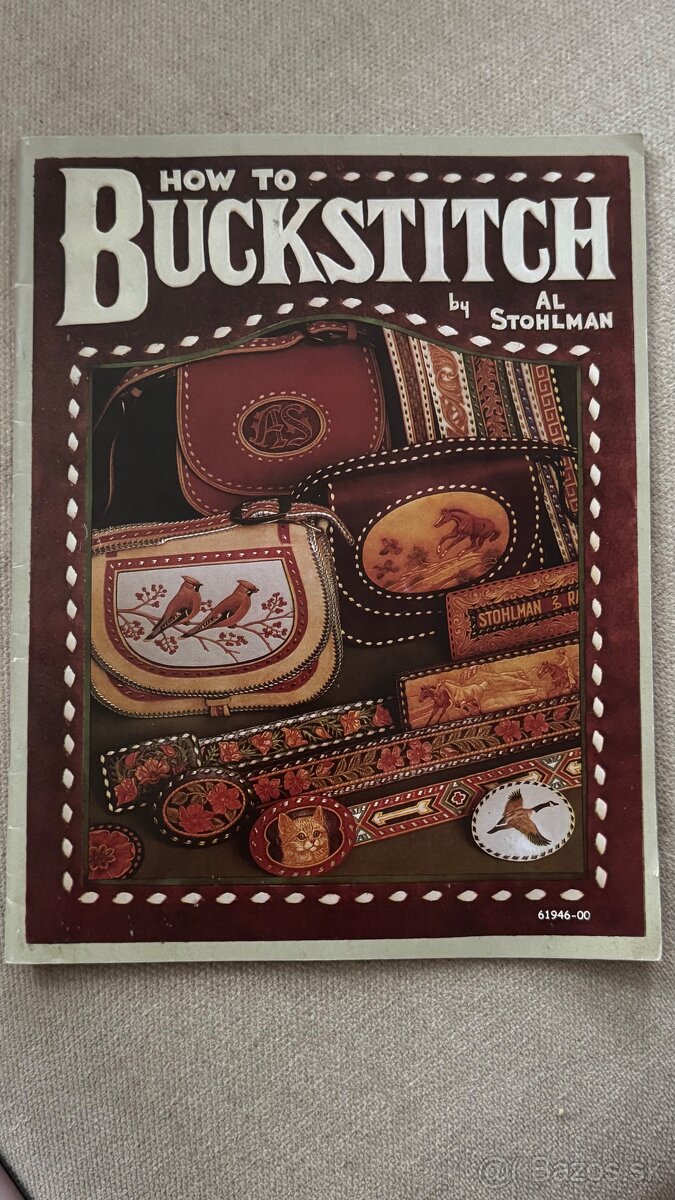 How To Buckstitch Book- Ako robiť ozdobné šitie Al Stohlman