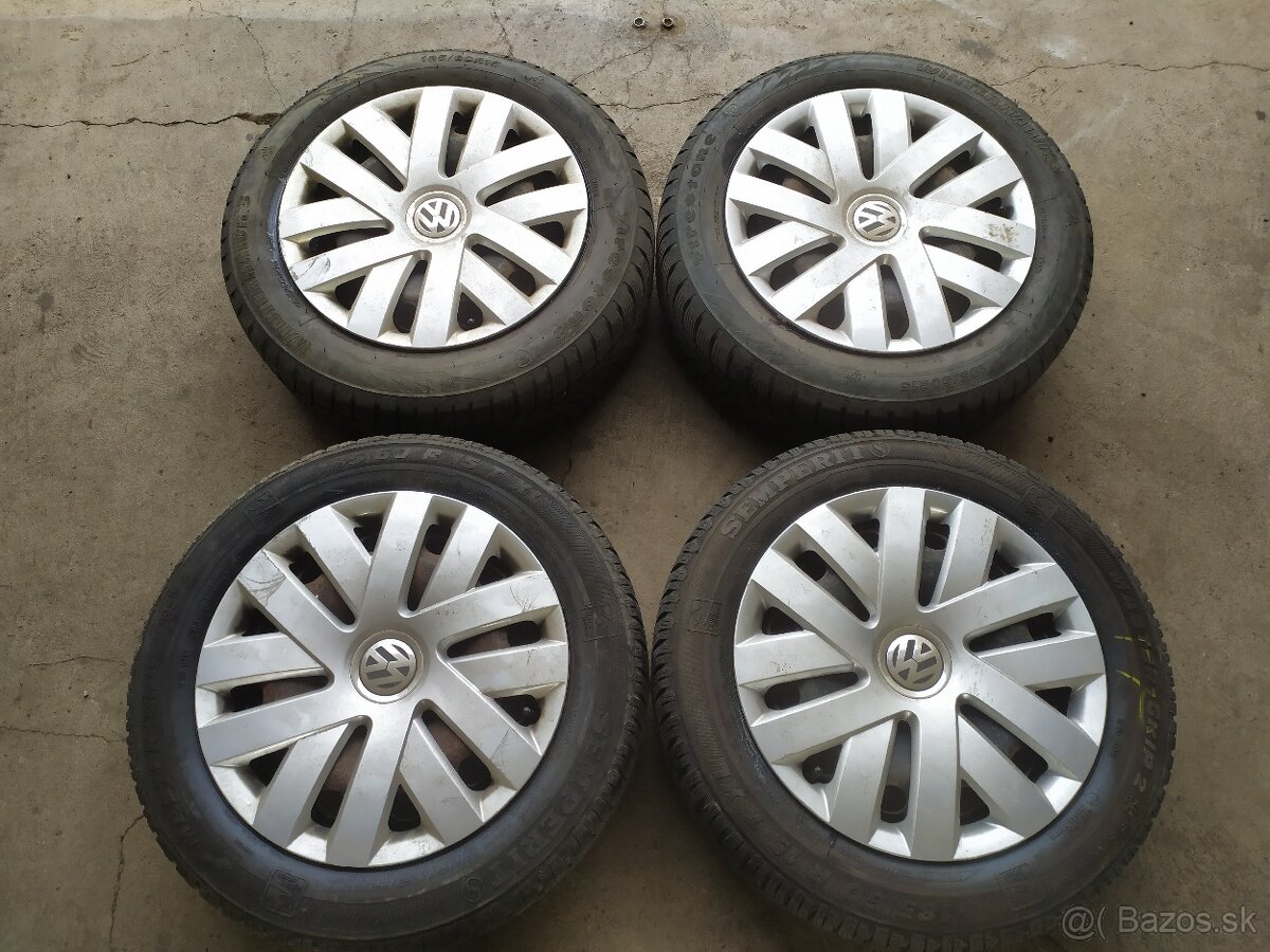 Zimná sada 15" 5x100 VW Polo 185/60 R15