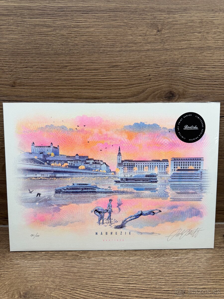 Predam Bratisla print/grafika