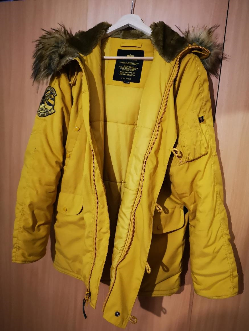 zimna bunda alpha industries xxl