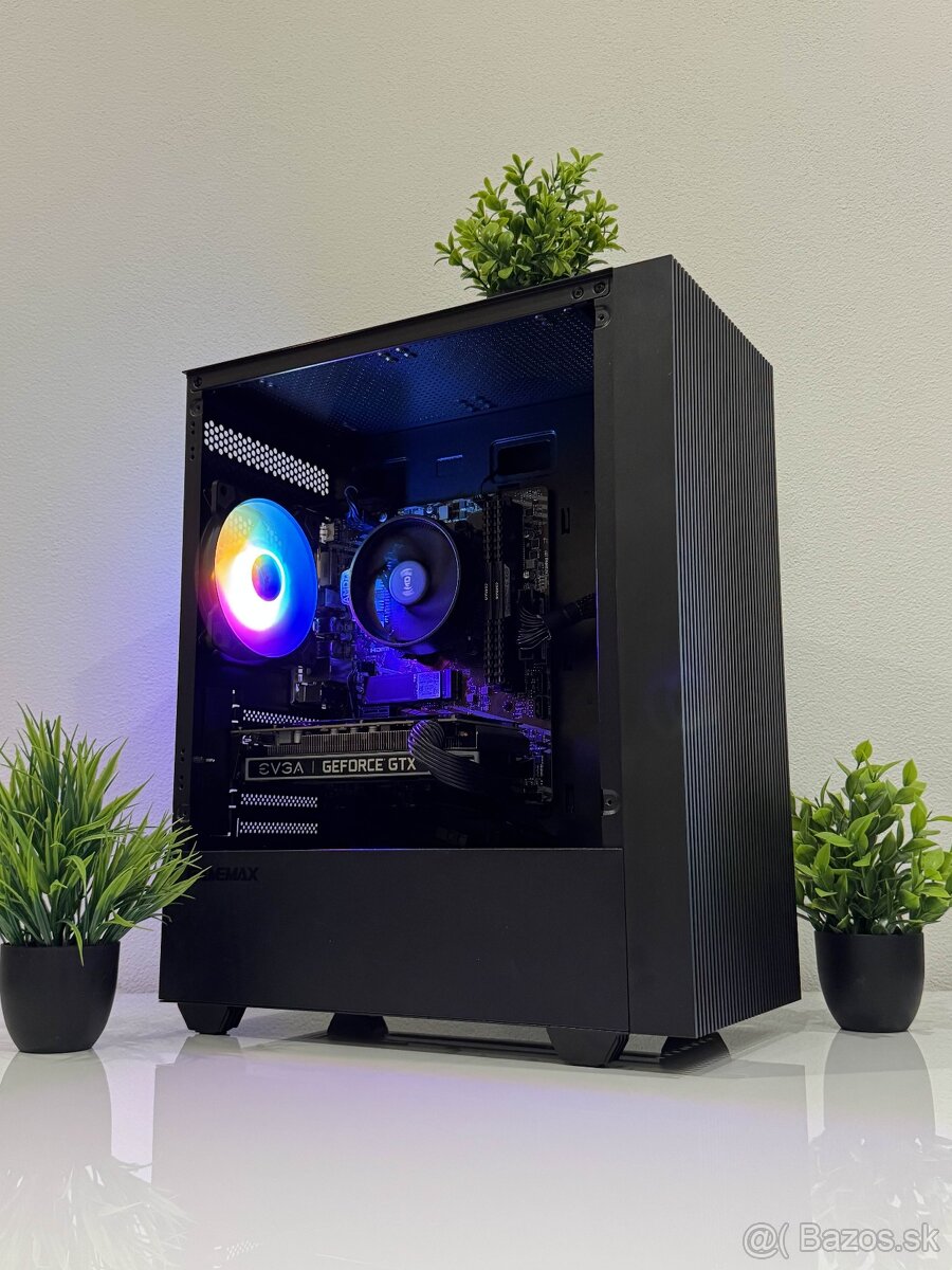 Herný PC Nvidia GTX 1660, Ryzen 5 2600, 16GB RAM, 500GB WIFI