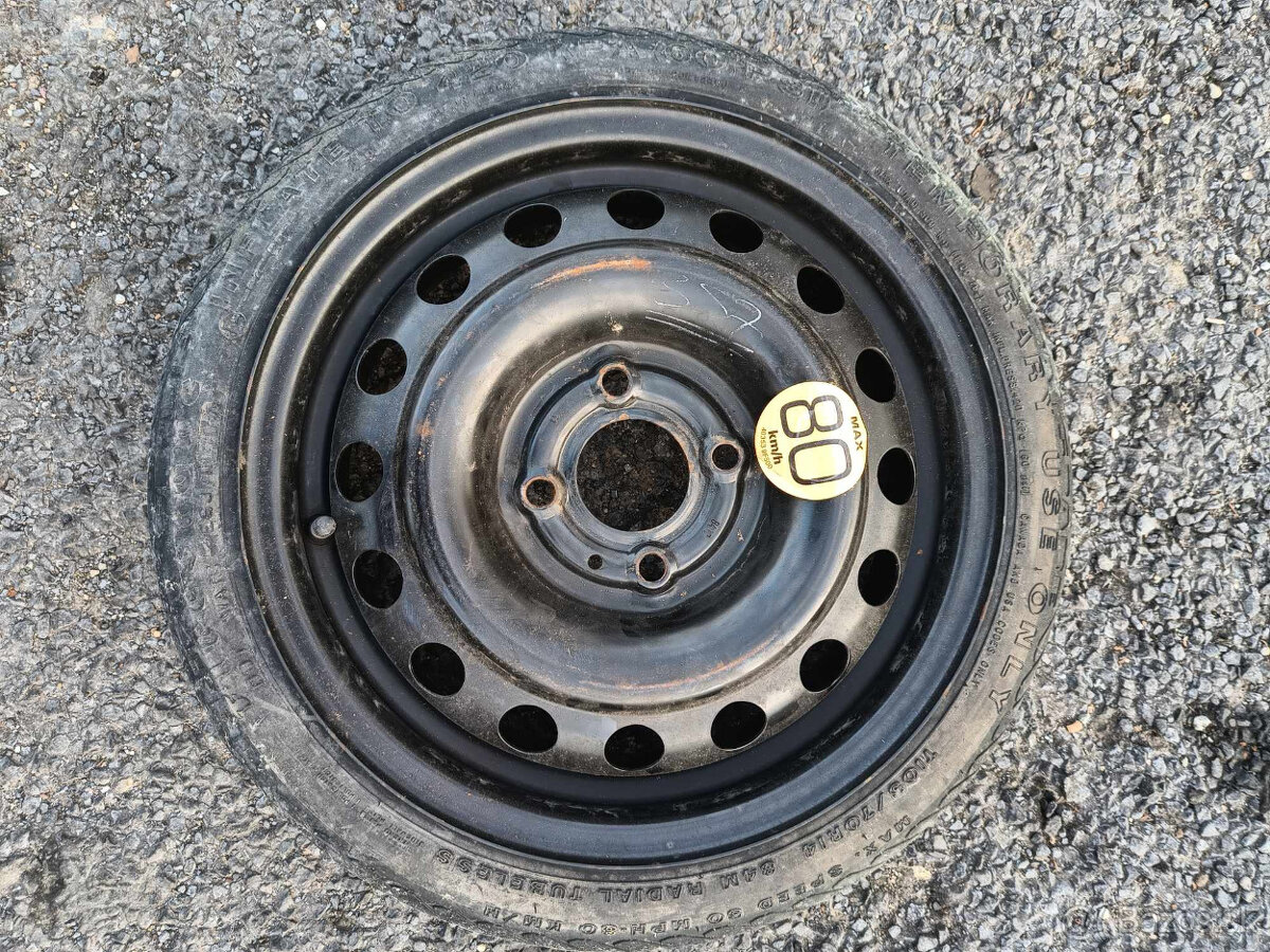 Dojazdové koleso 4x100