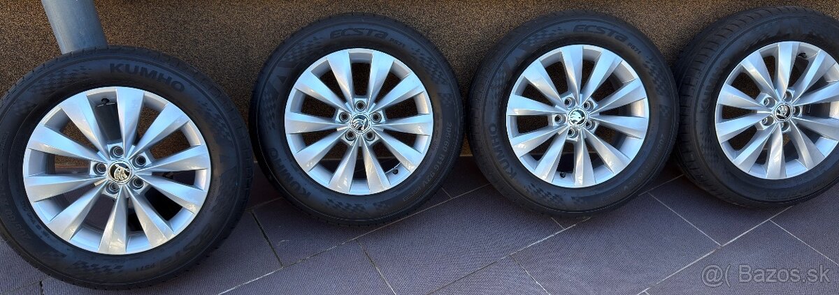 Letné elektróny 205/60 R16 5x100 KAMIQ