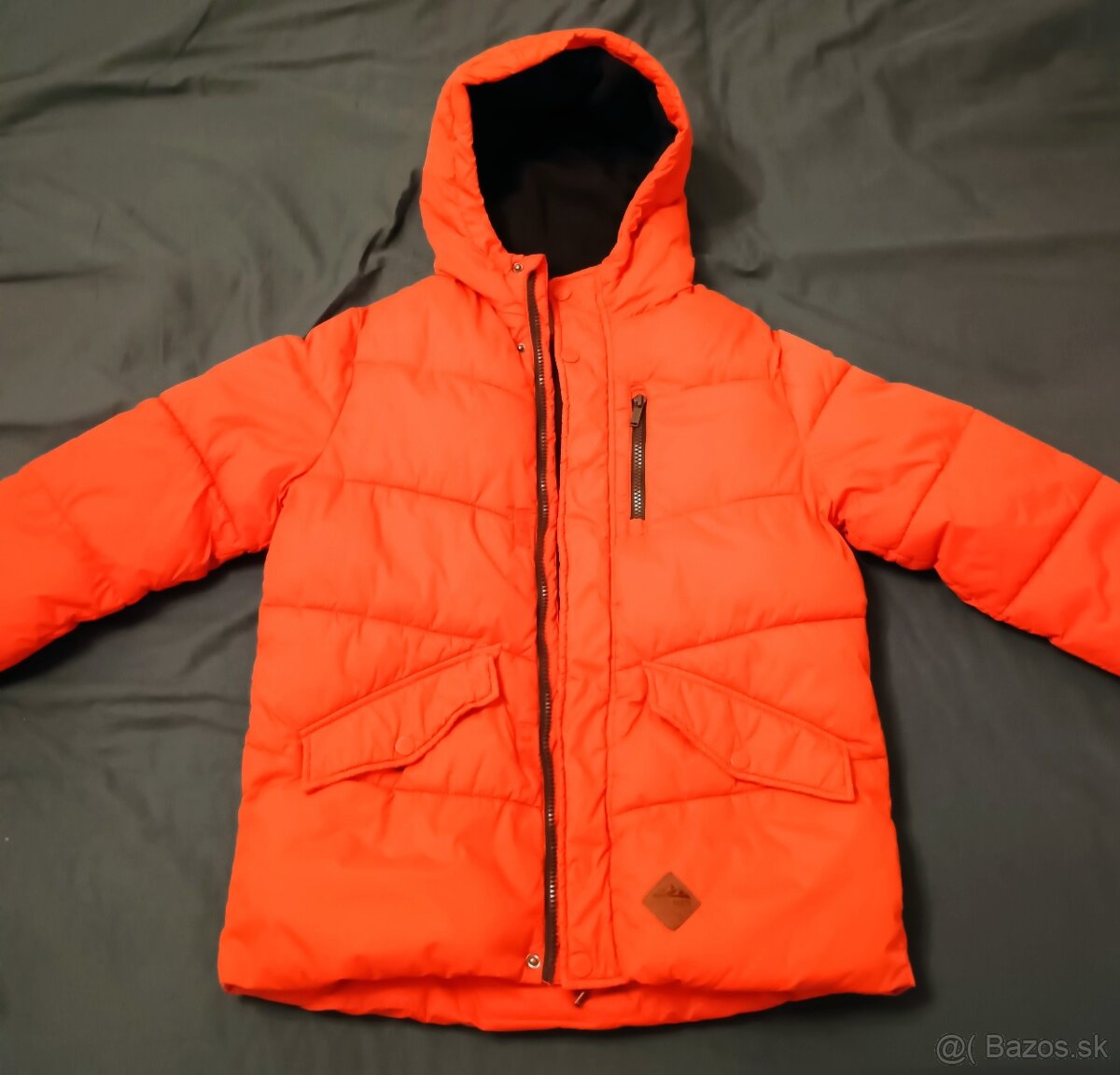 Zimná zateplená bunda veľ. 146