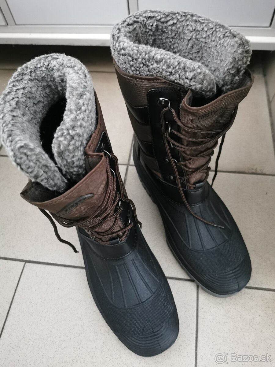 Zateplene čižmy