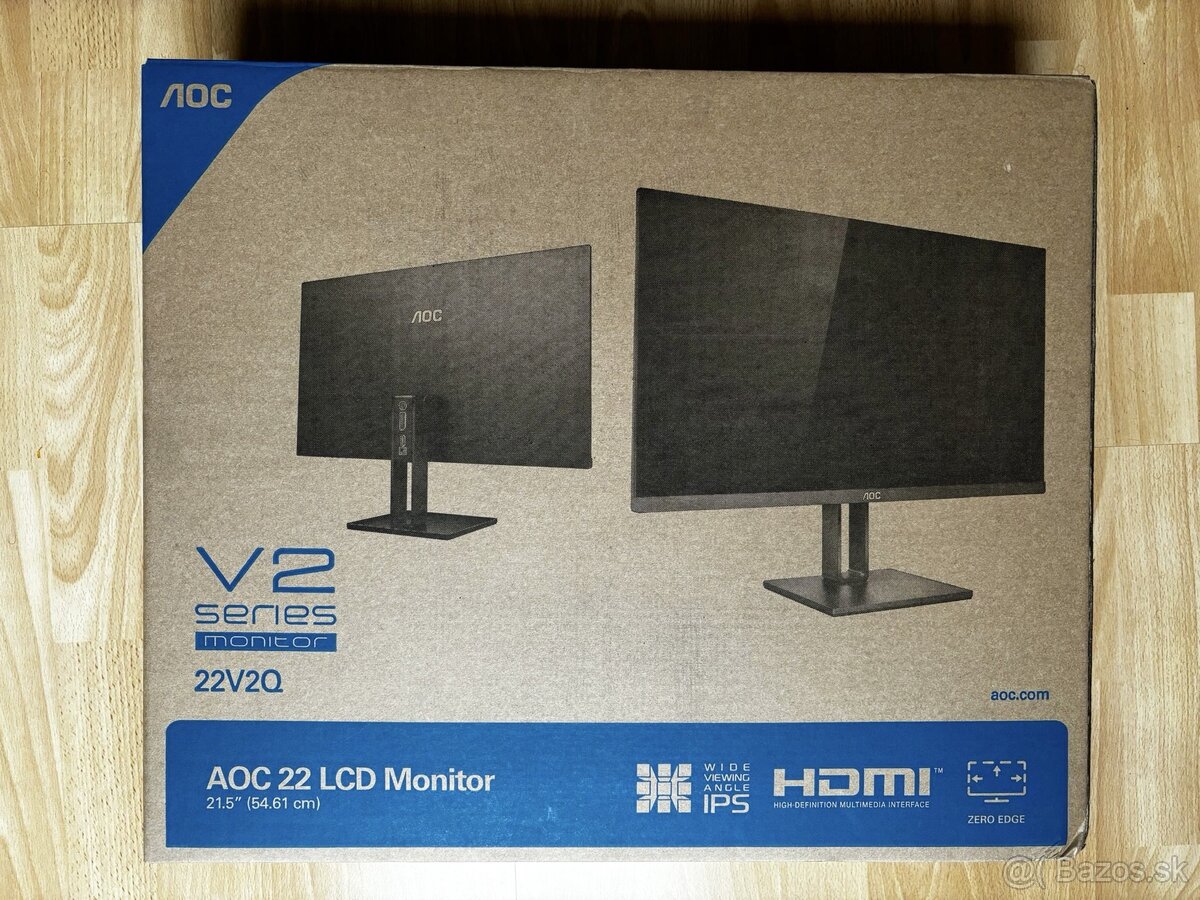 AOC 22 LCD Monitor 22V2Q