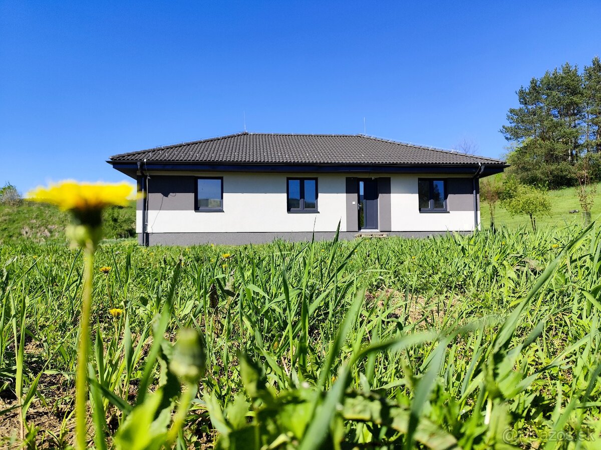 Dokončená novostavba bungalovu na kľúč