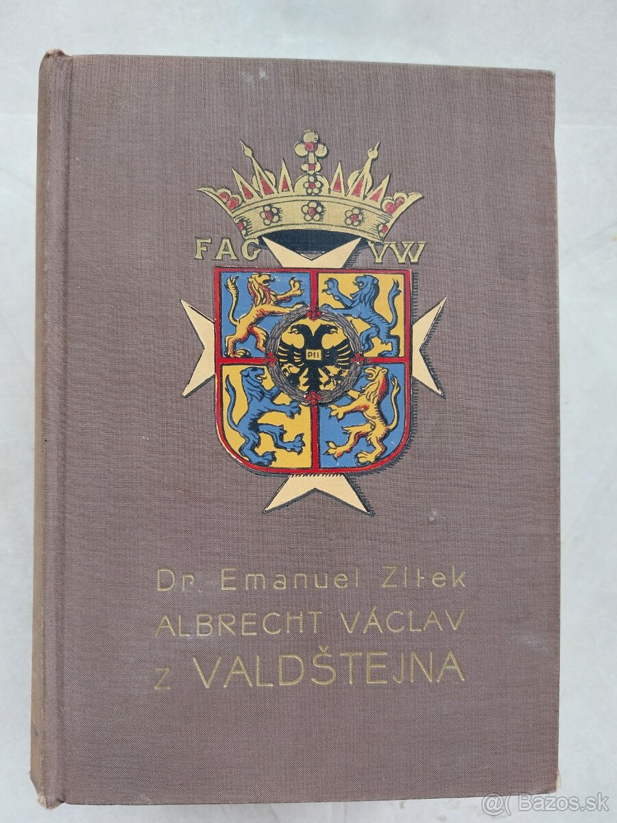 Albrecht Václav z Valdštejna - čtyři svazky