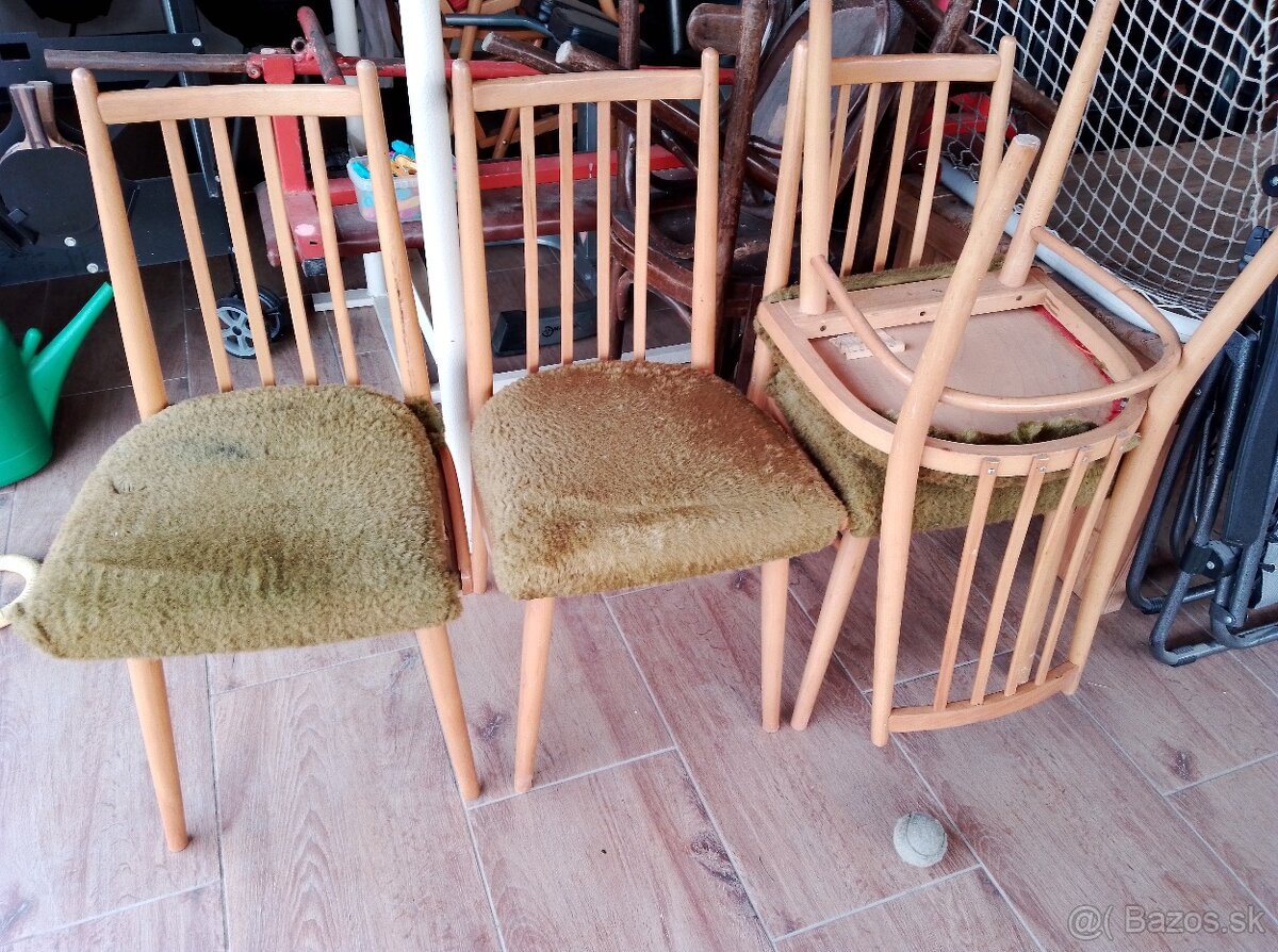 Retro stoličky