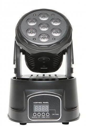 Pedám rotačné hlavy Fractal Lights Mini LED MH 7x10 W