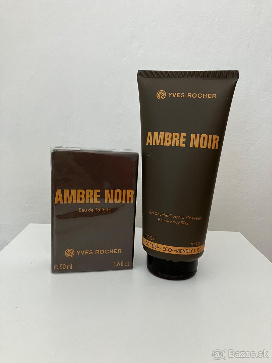 Pánska vôňa Ambre Noir + sprchovací gél