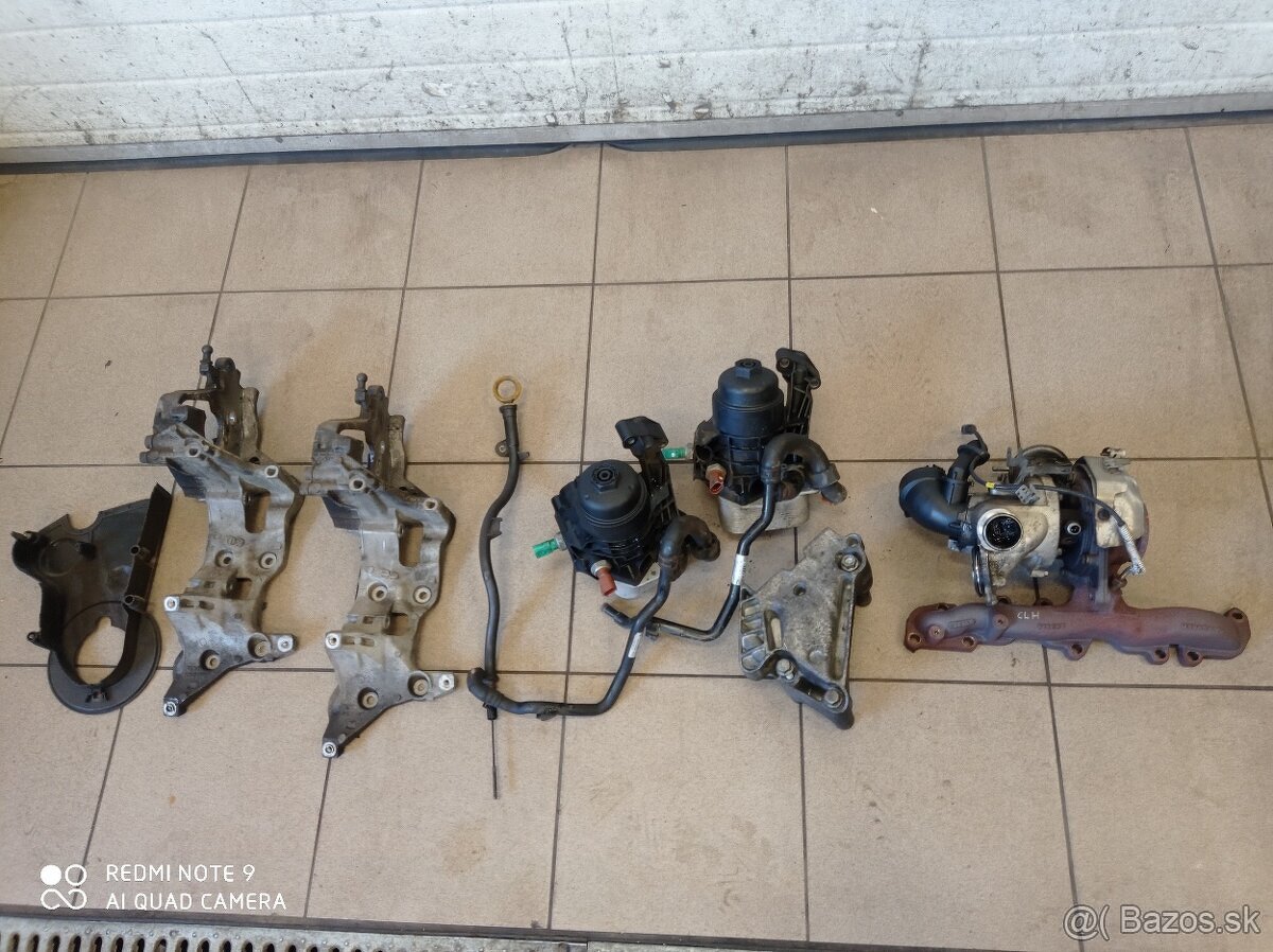 Turbo 1,6tdi 77kw CLH držiak alternátora