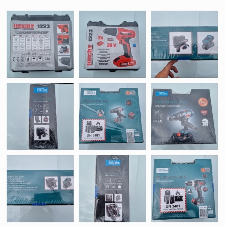 VŔTAČKA S PRÍKLEPOM, ŠROBOVÁKY BLACK & DECKER SADA, GÜDE