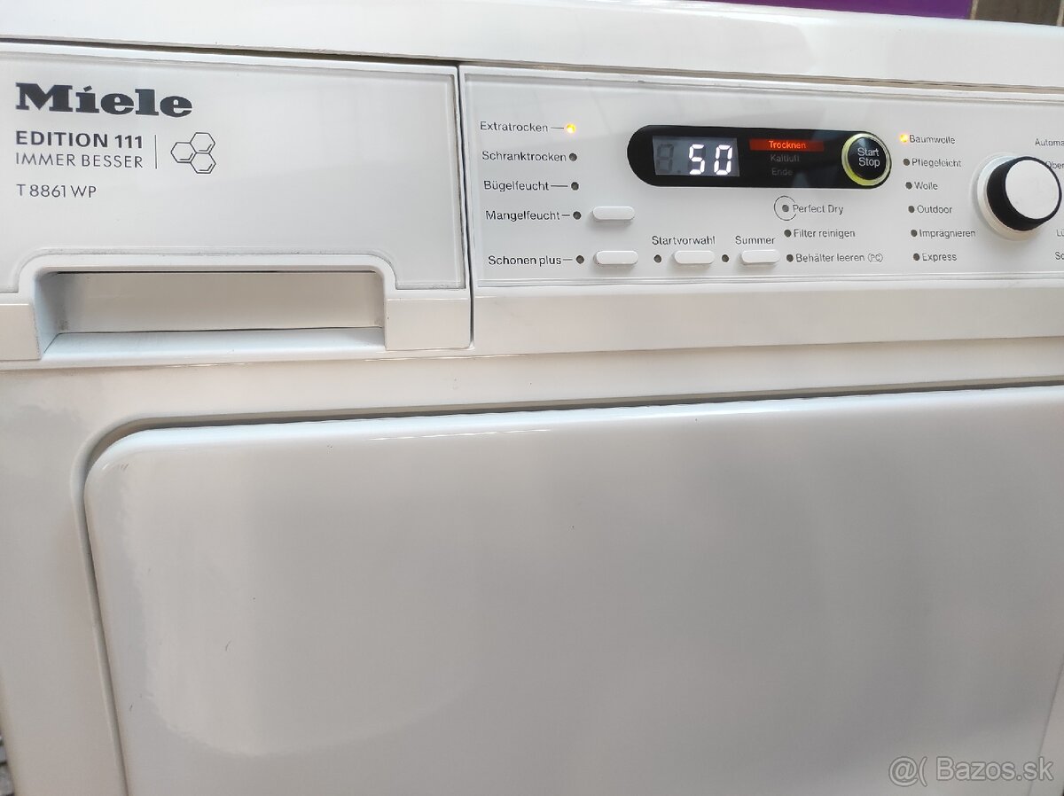 Susicka pradla bielizne Miele na 8Kg