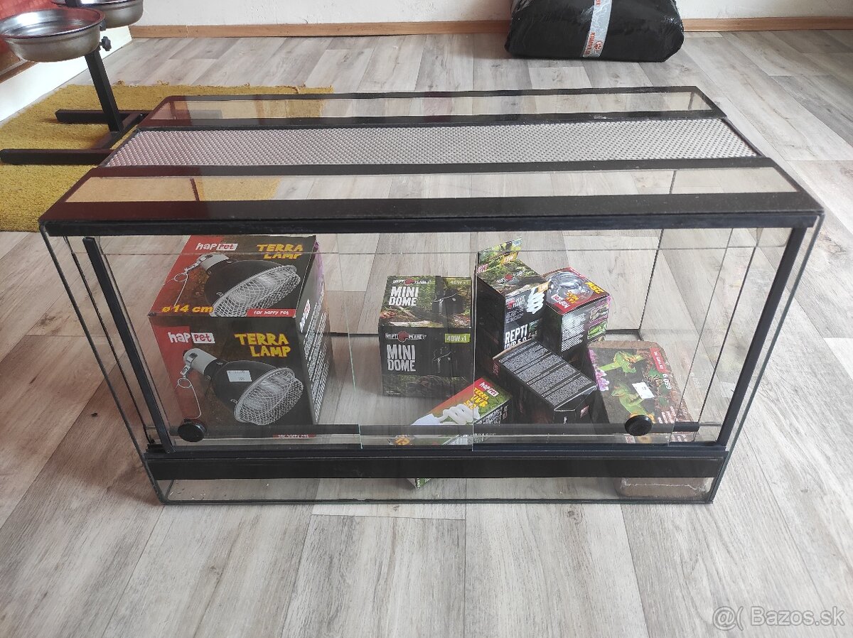 Teriarium s príslušenstvom