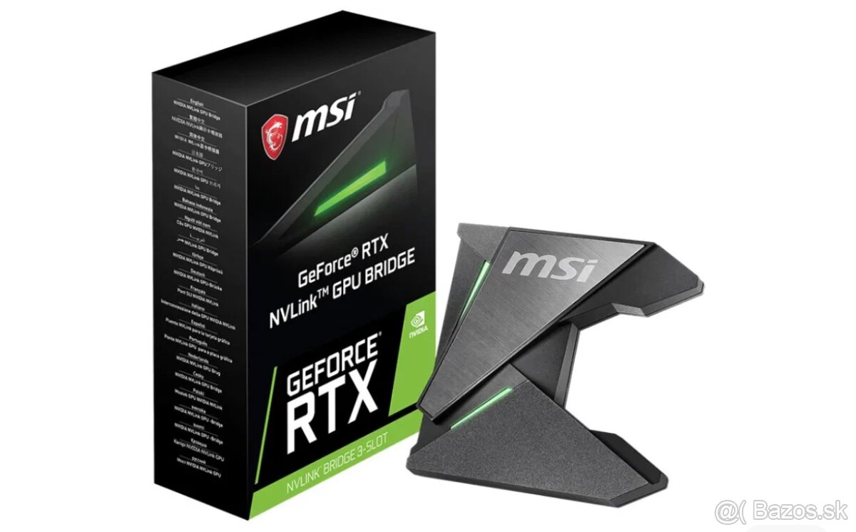 SLI mostík MSI NVLink GPU Bridge