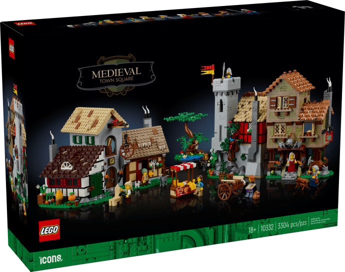 LEGO Icons 10332 Stredoveké námestie