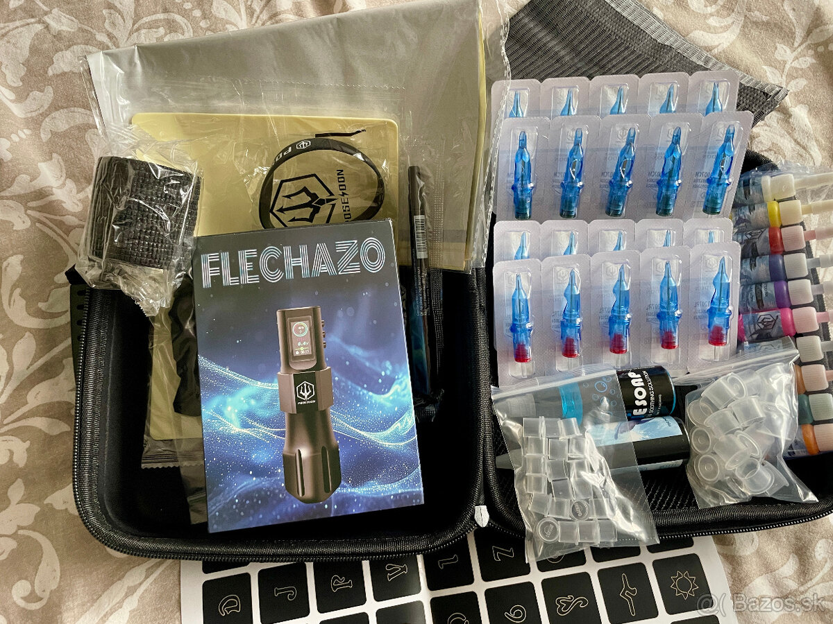 Tetovaci strojcek pero s prislusenstom 100