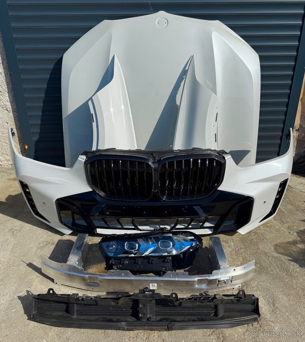 BMW X5 G05 LCI kapota světlo blatníky naraznik