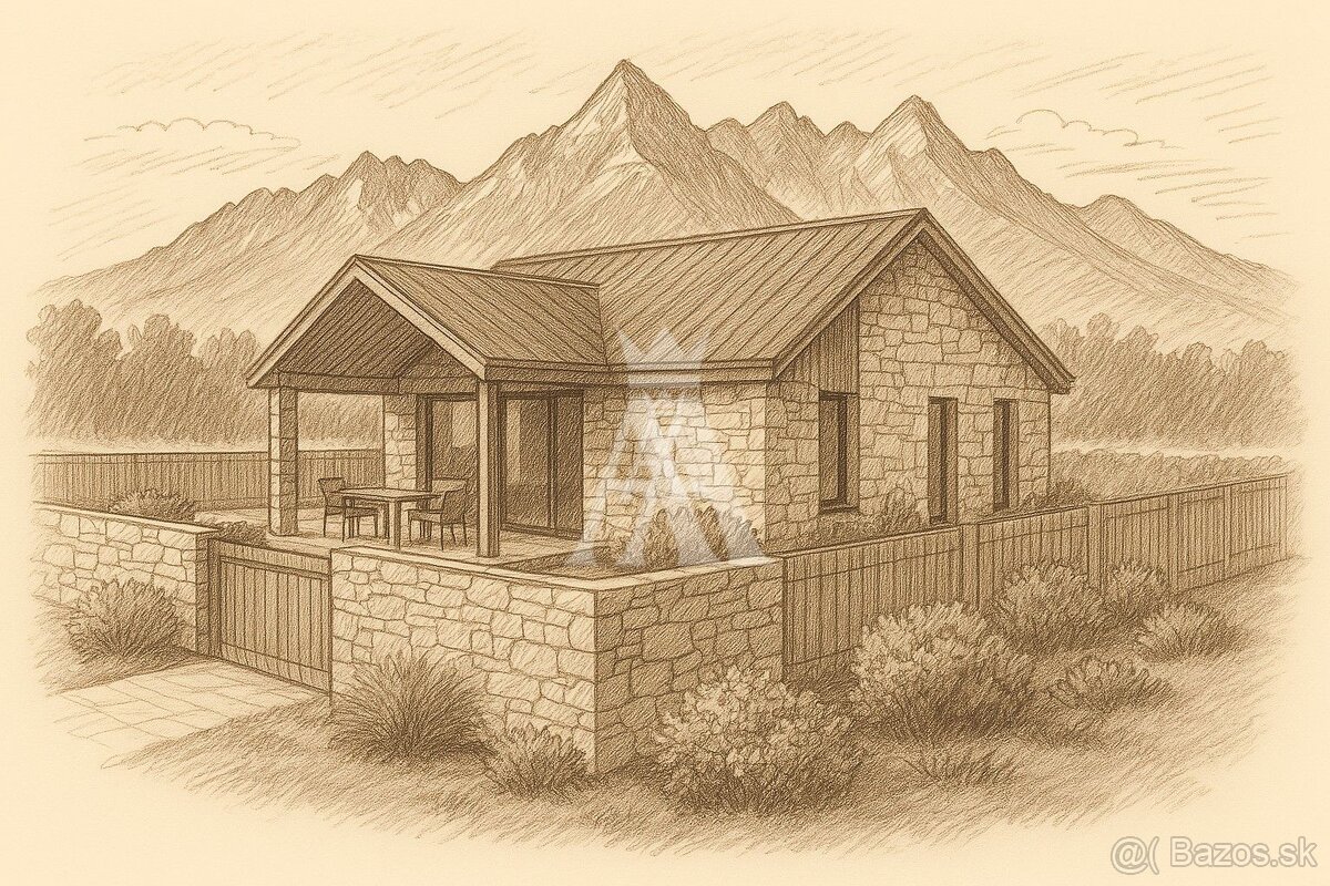 STAVEBNÝ POZEMOK VVEĽKÝ SLAVKOV, VYSOKÉ TATRY, 701 m2