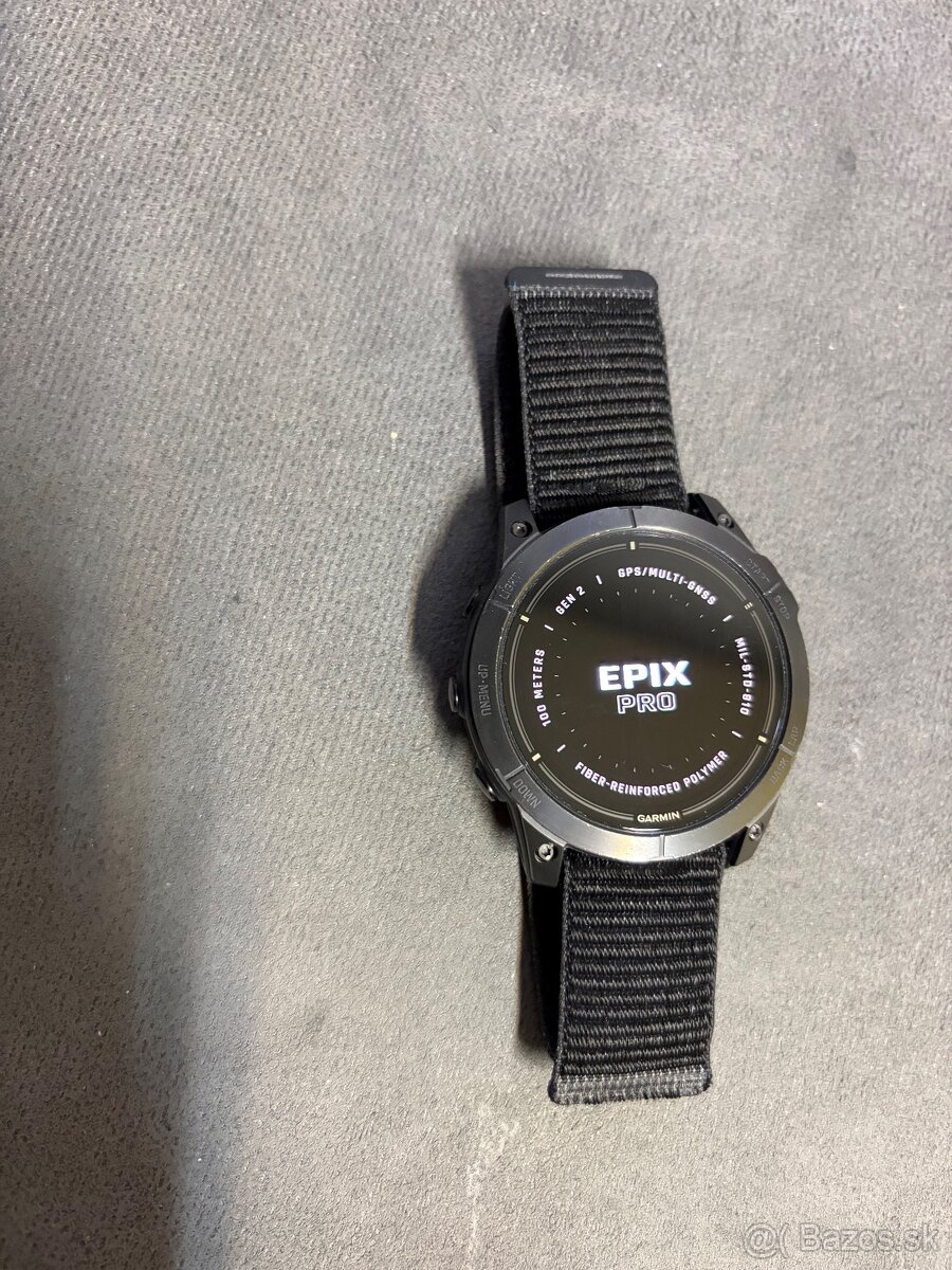 Inteligentné hodinky Garmin epix Pro (Gen 2) Sapphire - 51 m