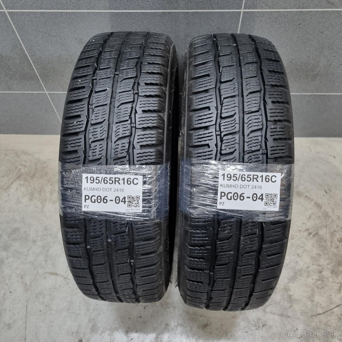 Zimné pneumatiky 195/65 R16C KUMHO DOT2418