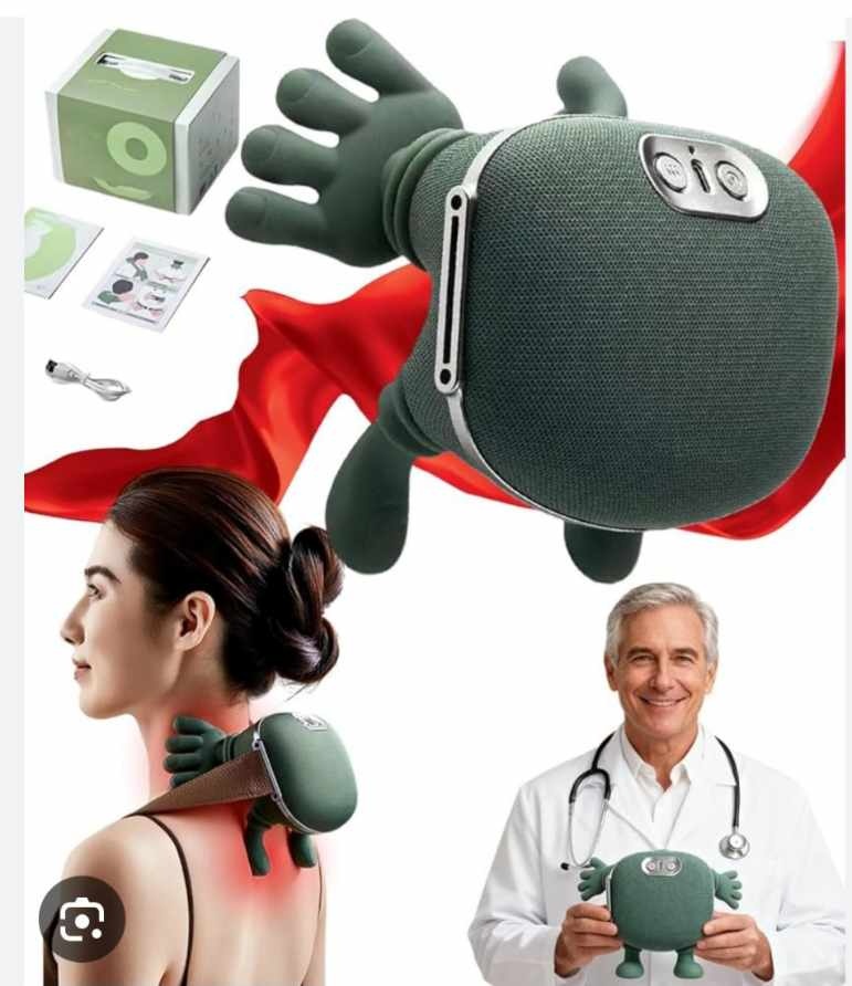 Masážny prístroj SIASOO s INFRA vyhrievaním.