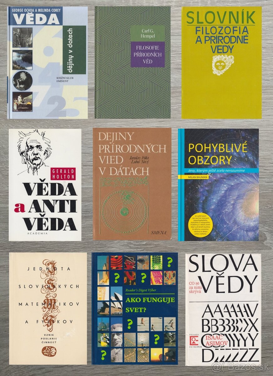 Knihy o vede a technike