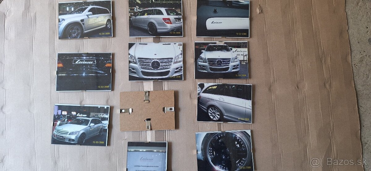 Rámiky na fotky s klipom a sklom