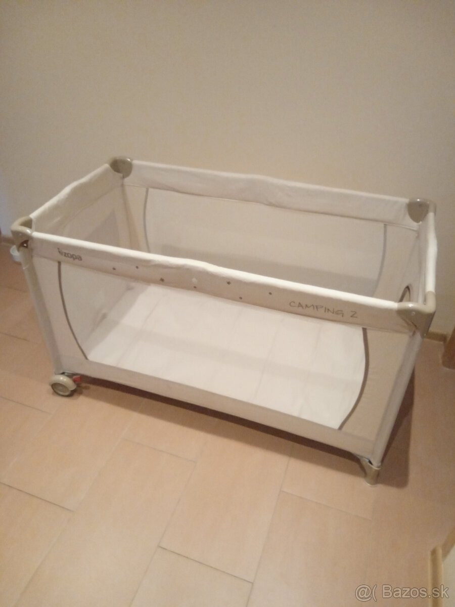 Postieľka cestovná detská