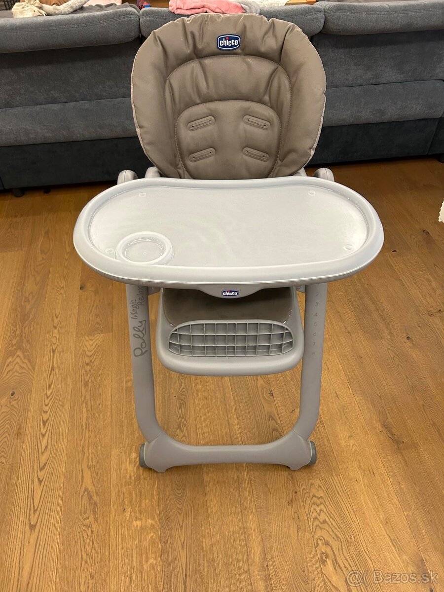 Detská Jedálenská stolička Chicco Polly Magic Relax