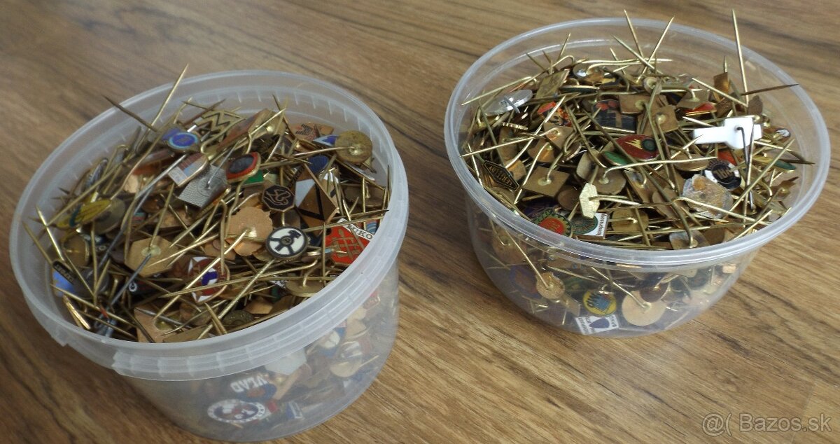 odznaky - 15 centov za kus