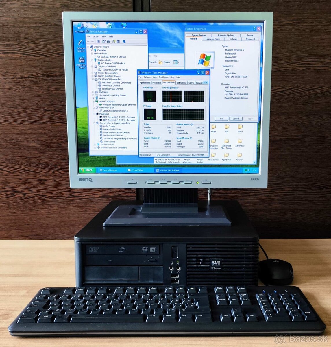 ✔️ Retro pocitac Windows XP 1747 hier