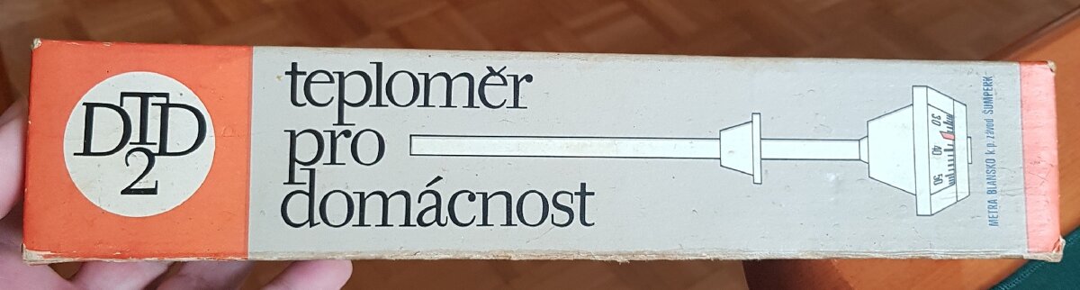 Retro teplomer pre domácnosť
