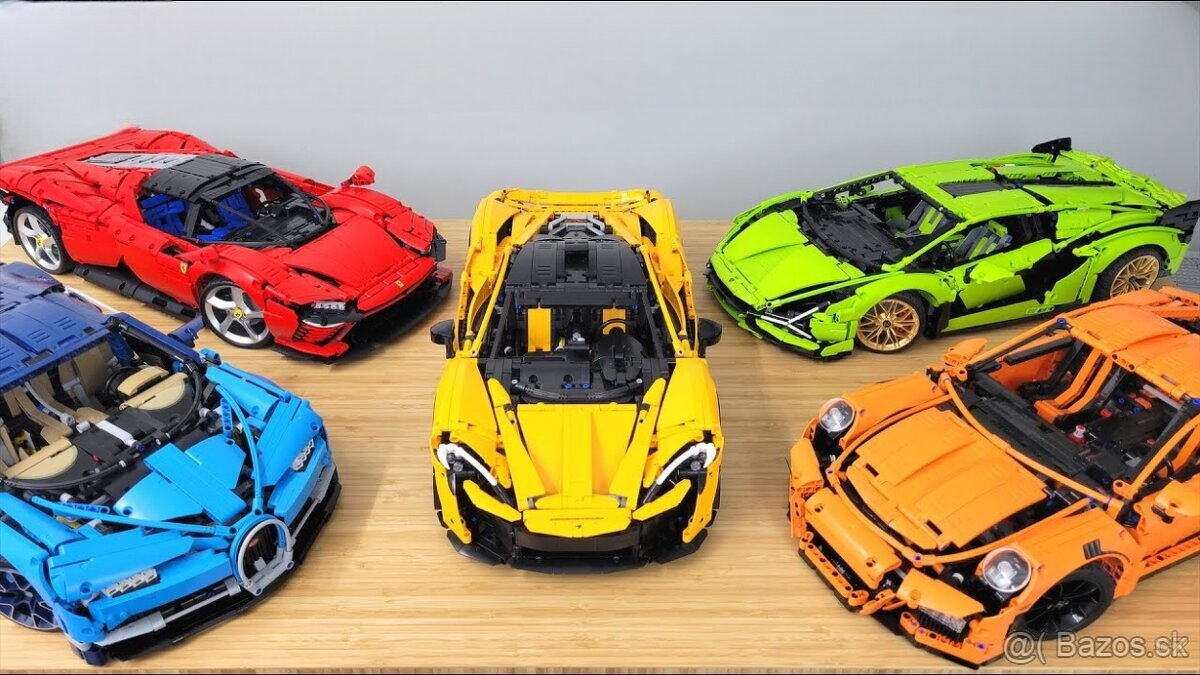 lego Technic zavodne auta