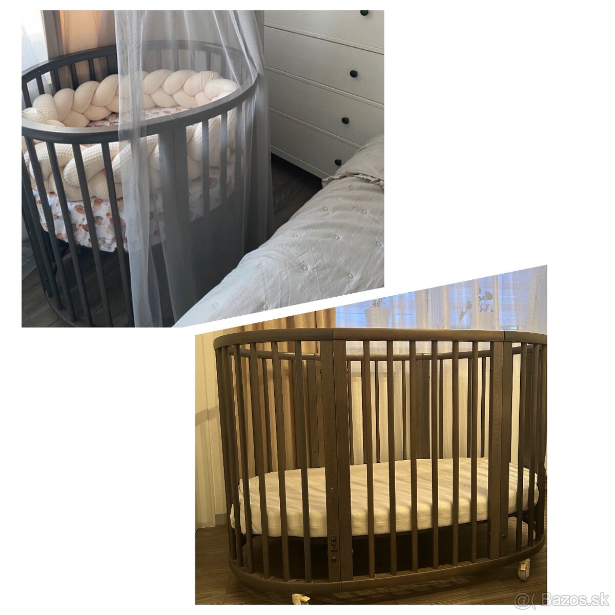 Stokke sleepi Hazy Grey