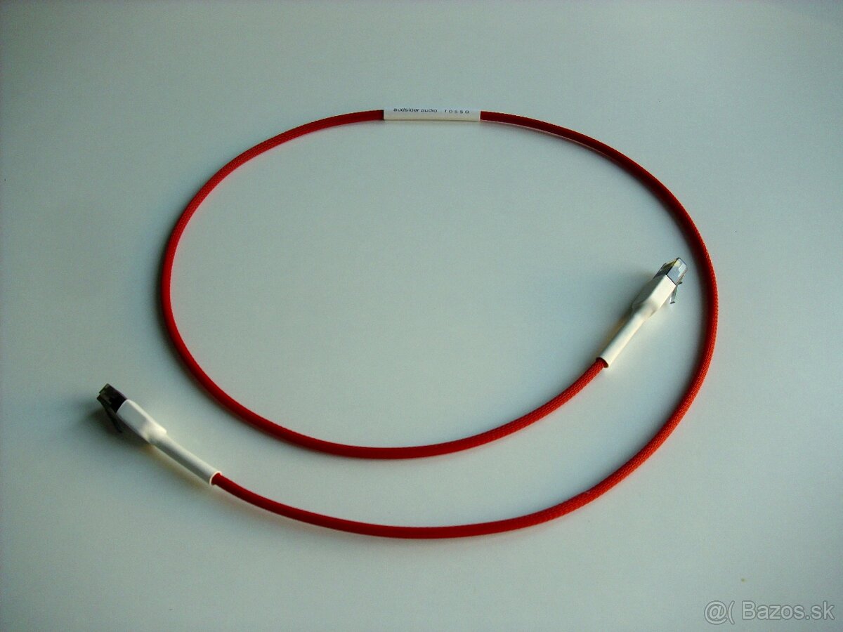 Audiofilský ethernet kabel Audsider Rosso