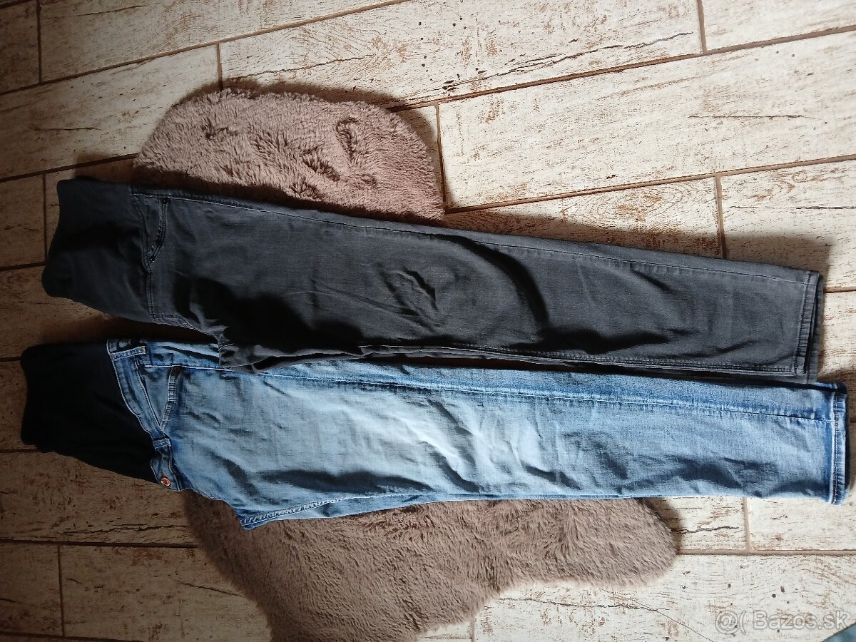 Tehotenské rifle H&M