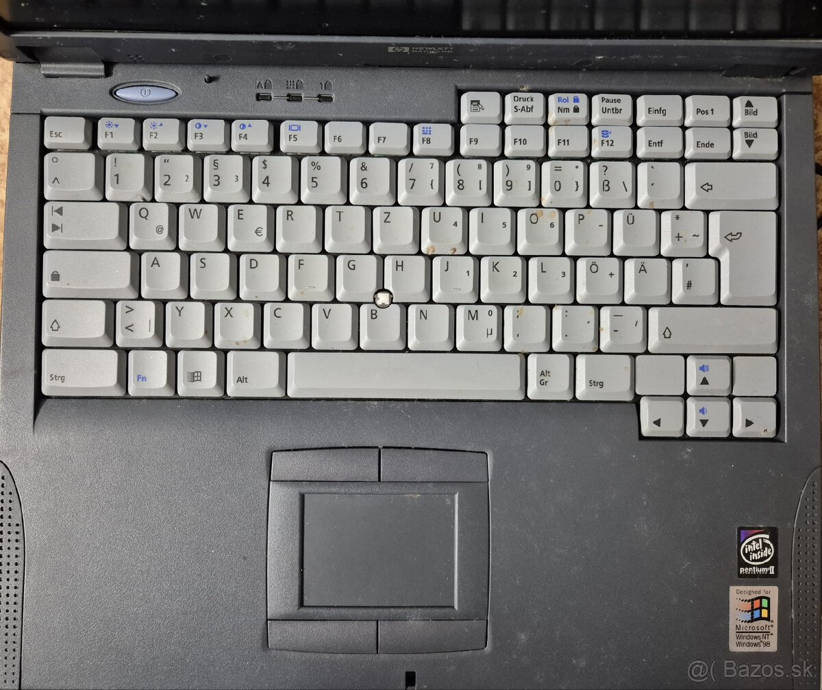 starý ntb HP OmniBook 4150