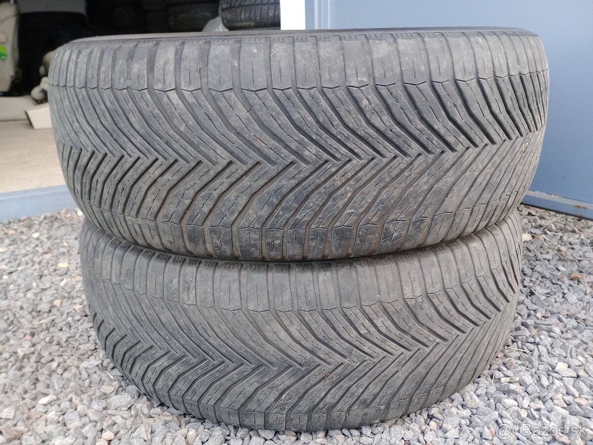 zimné pneumatiky 265/60r18- 2ks Michelin - 5.13 mm - 20€