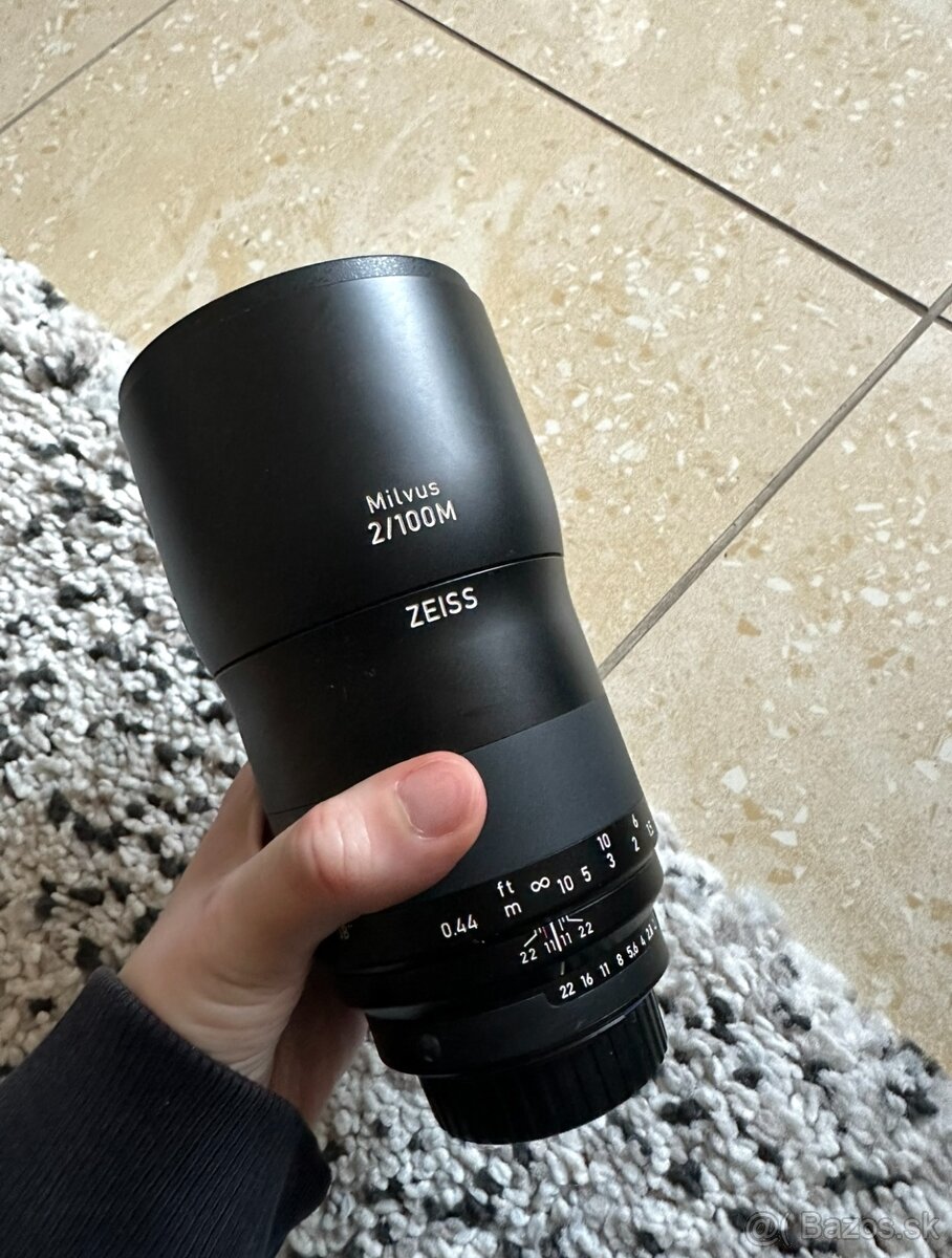 Profesionálny makro objektív ZEISS 100mm f/2 NIKON